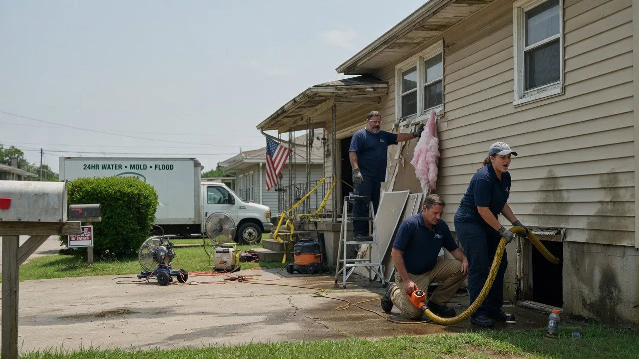 Water Damage Repair in Larned, KS near me